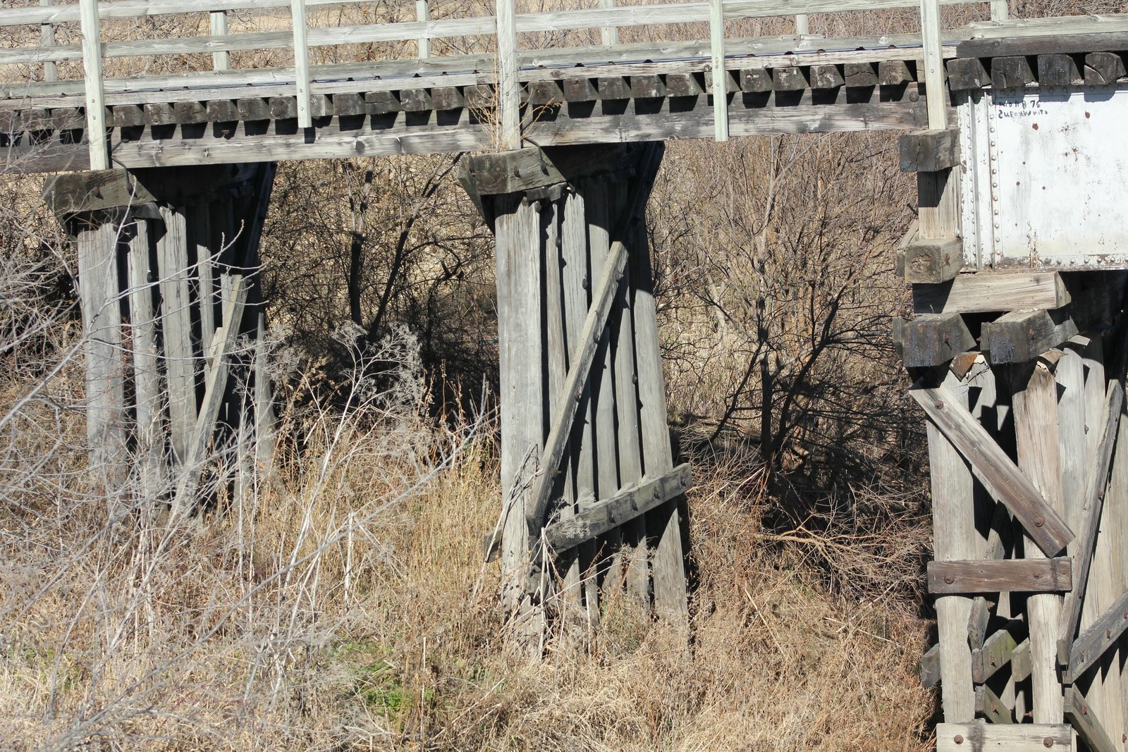 Typical bent on west approach